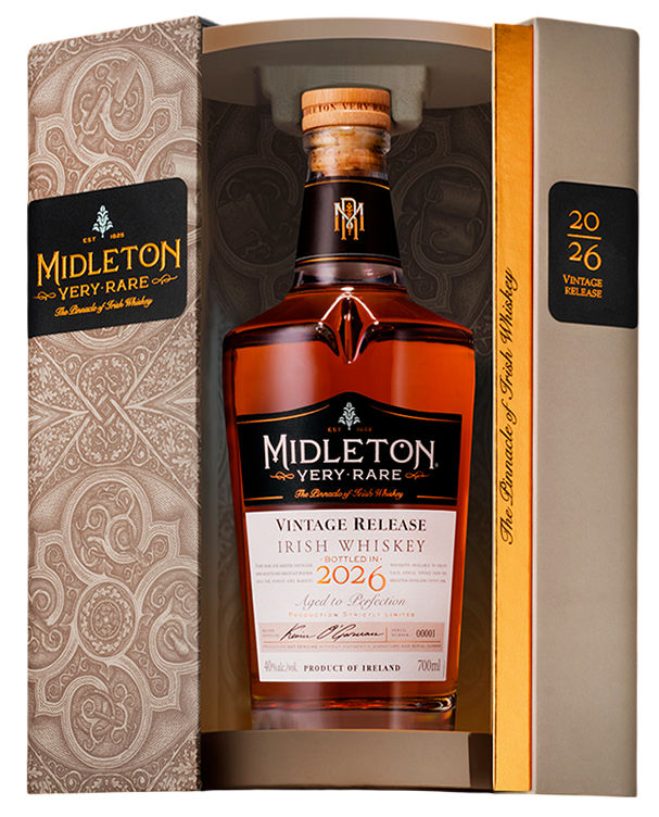 Midleton Very Rare 2026 Vintage Release available for pre-order