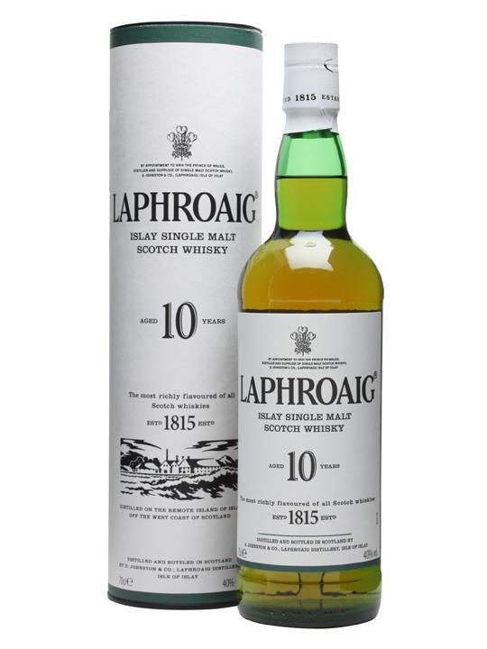 Laphroaig 10 year Old whisky 