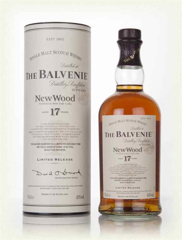 The Balvenie New Wood 17 Year Old