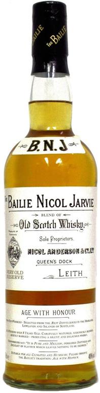The Bailie Nicol Jarvie Very Old Reserve 8 Year Old