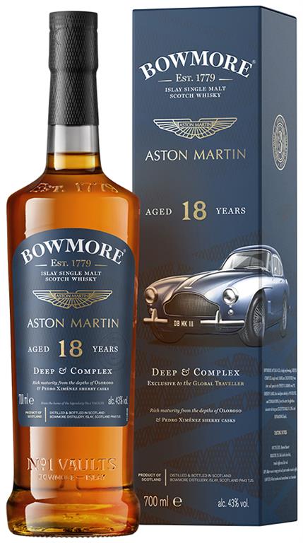 Bowmore Aston Martin 18 Year Old Edition No.3 DB Mk III, Travel