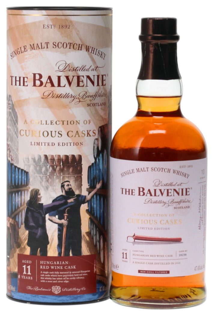 【未開栓】The Balvenie ザ・バルヴェニー 11年 Hungarian The Balvenie A Collection Of Curious Casks 11 Year Old Hungarian