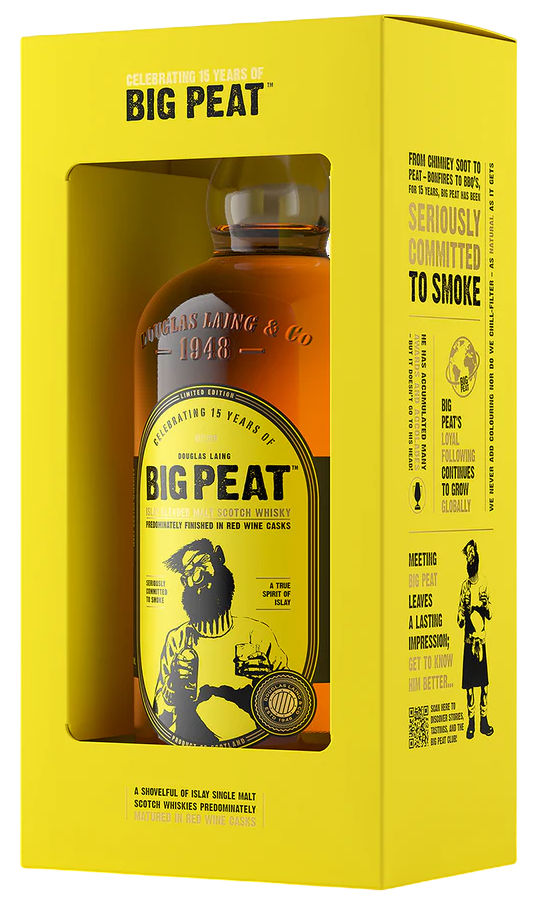 Douglas Laing's Big Peat Red Wine Cask Finish 15th Anniversary Edition